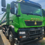 HOWO TX Heavy Truck 440 HP 8X4 Dump Truck