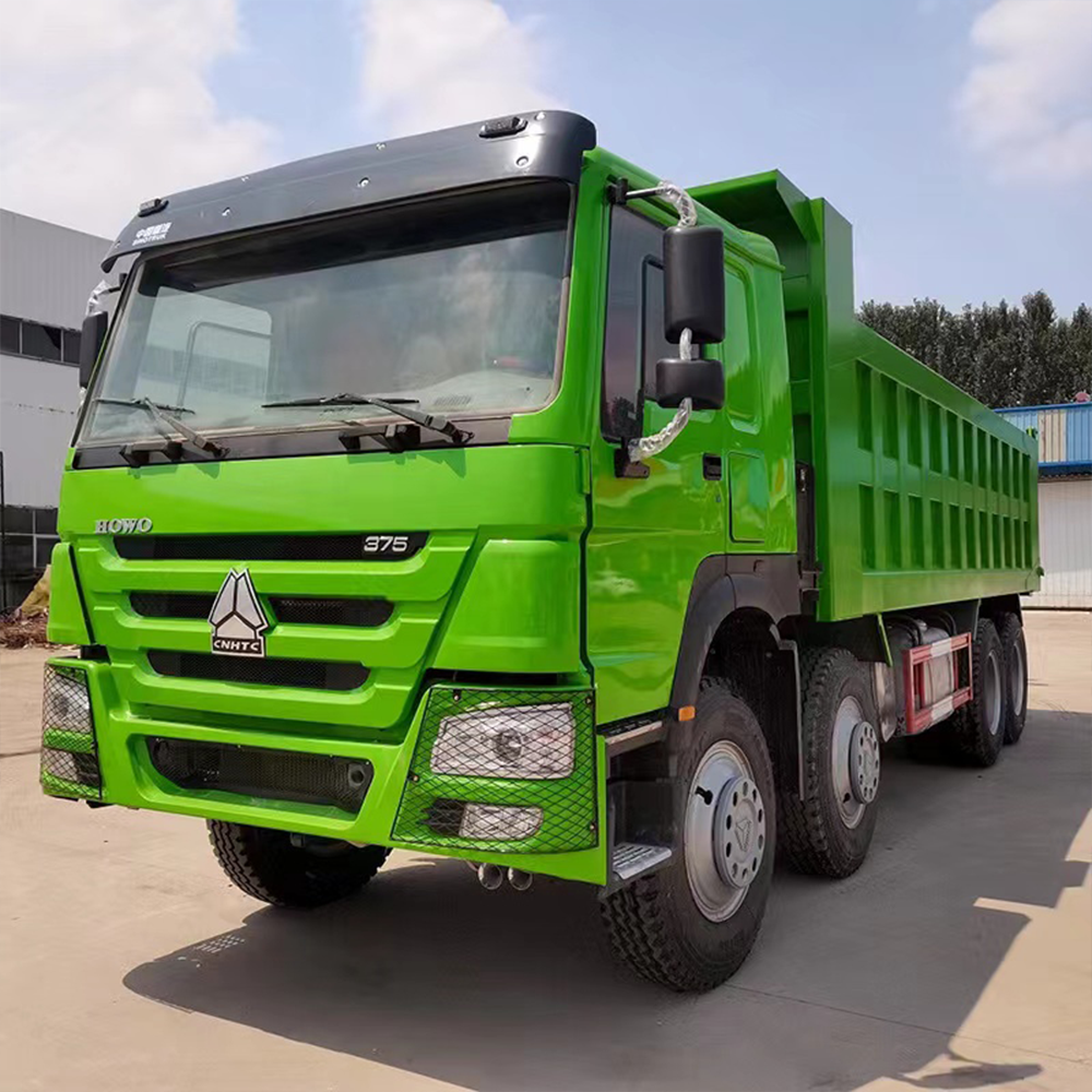 HOWO 375HP 8x4 12 wheels Dump Truck