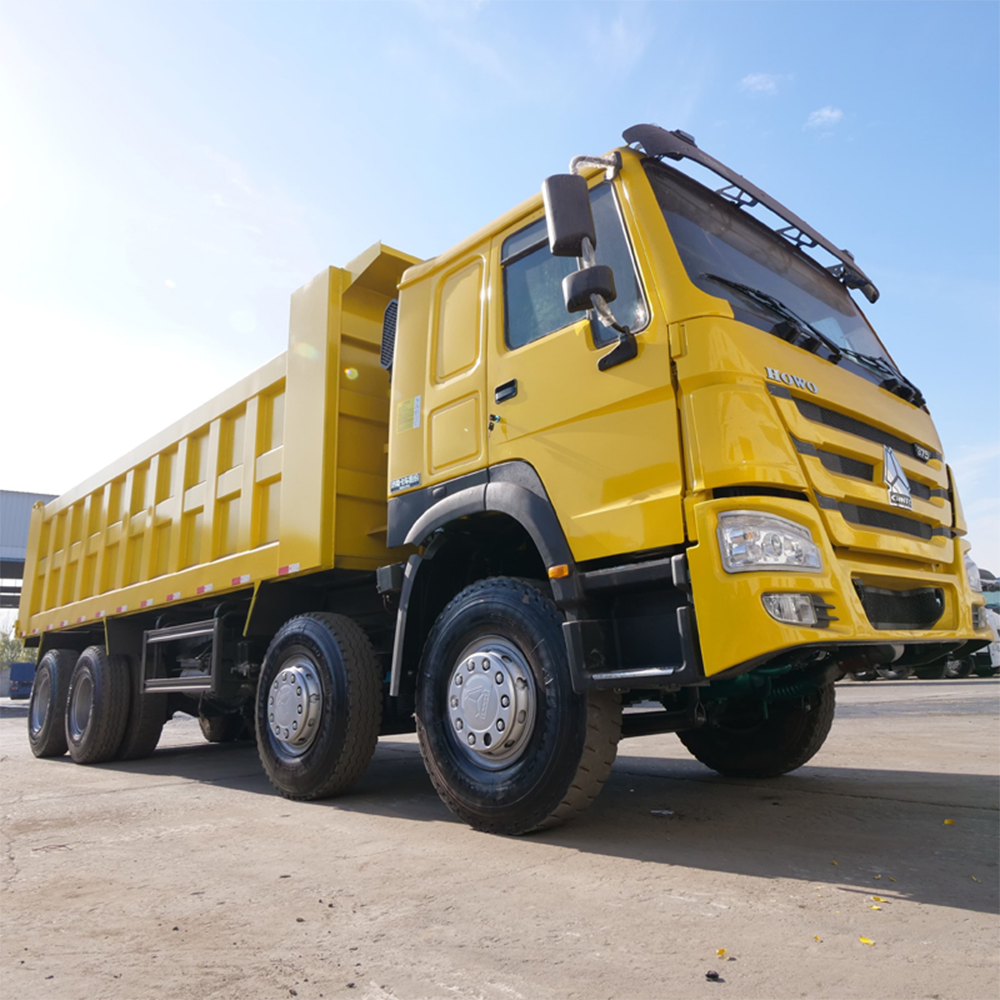 HOWO 375HP 8x4 12 wheels Dump Truck
