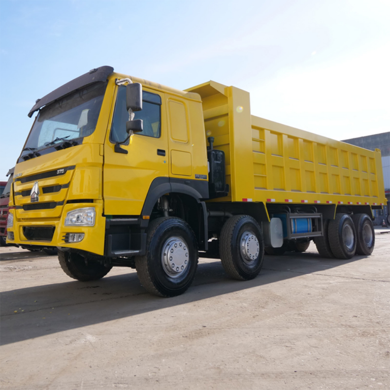 HOWO 375HP 8x4 12 wheels Dump Truck
