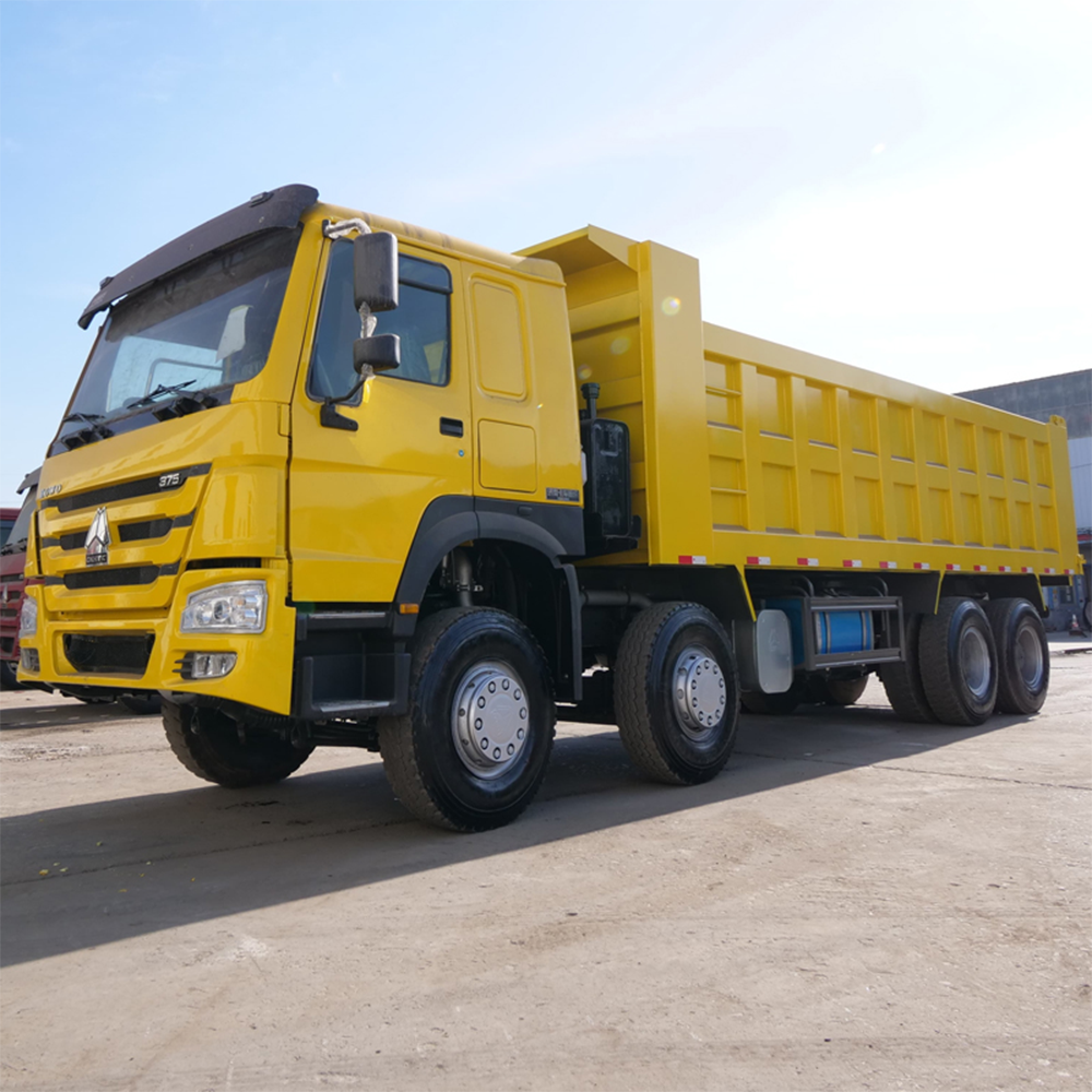 HOWO 375HP 8x4 12 wheels Dump Truck