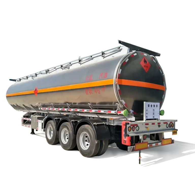 3 Axle 40000 Liters Oil Fuel Tanker