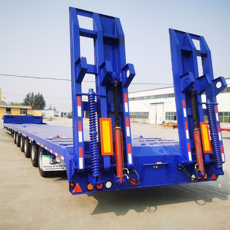 6 Axles Lowbed Trailers