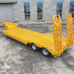 2 Axle 50 ton Low bed semi trailer