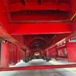 3 4 5 Axles Container Flatbed Trailer