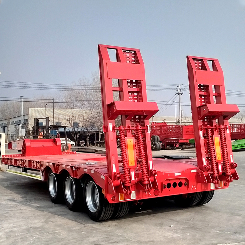 4 Axles Lowbed Trailers