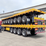 3 4 5 Axles Container Flatbed Trailer