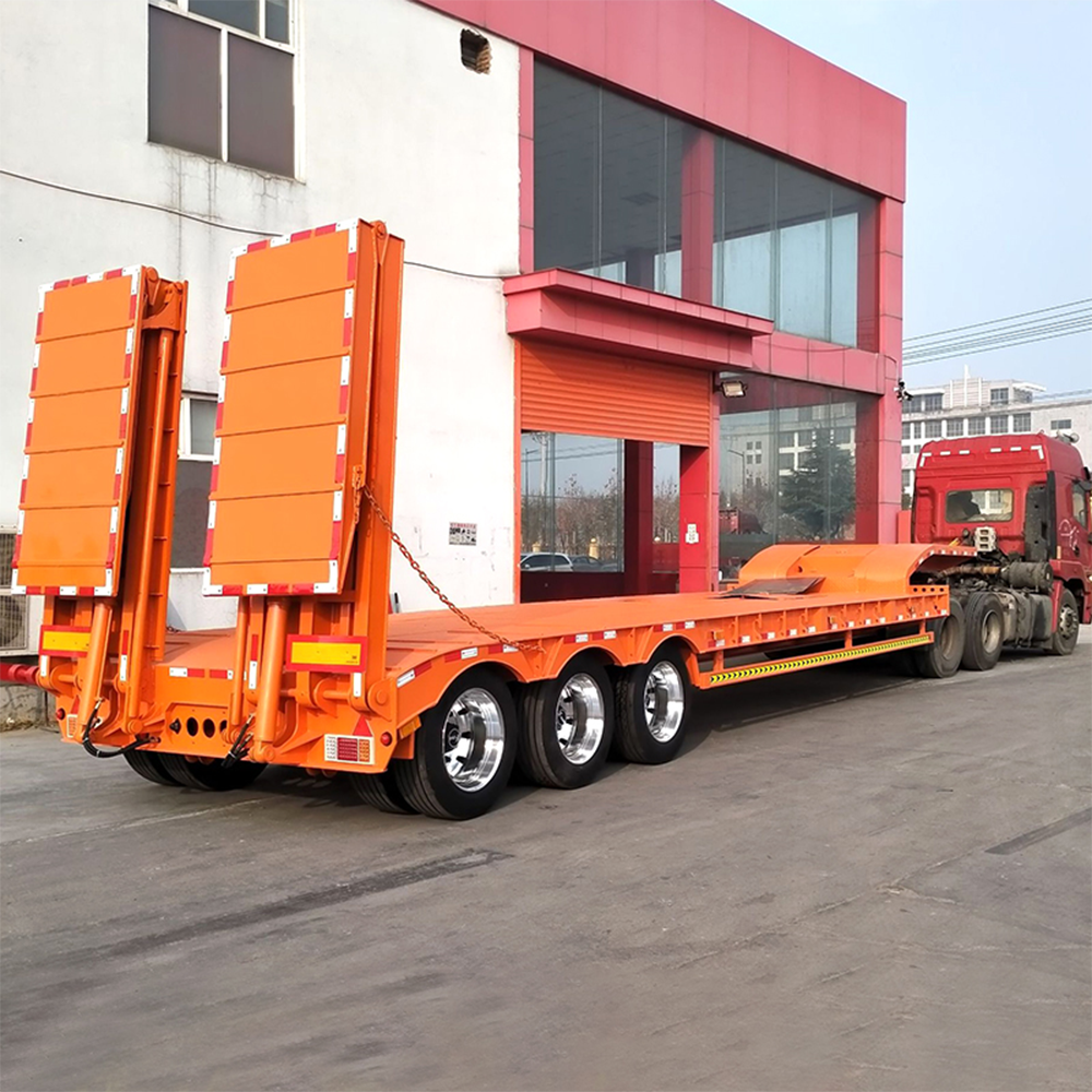 6 Axles Lowbed Trailers